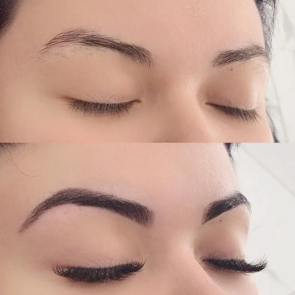 Brow lamination